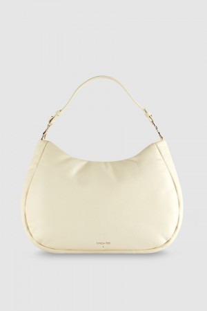 Patrizia Pepe Dream Bag Shoulder Bag Beige | PSHR-95174