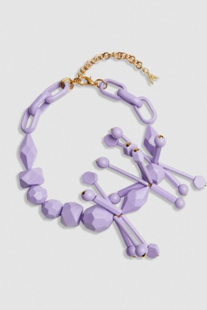 Patrizia Pepe Necklace With Techno Pop Fly Appliqué Rosas | WSFG-12856