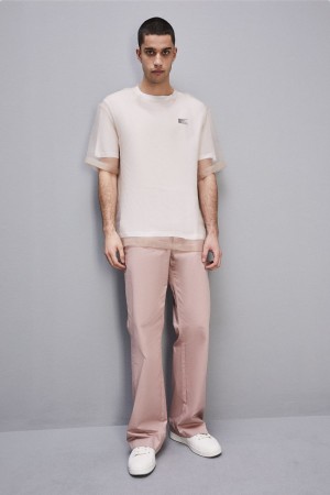 Patrizia Pepe Short Sleeve Jersey T-shirt Blancos | MLNQ-52693